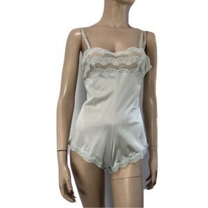 Formfit Vintage romper undergarments Green